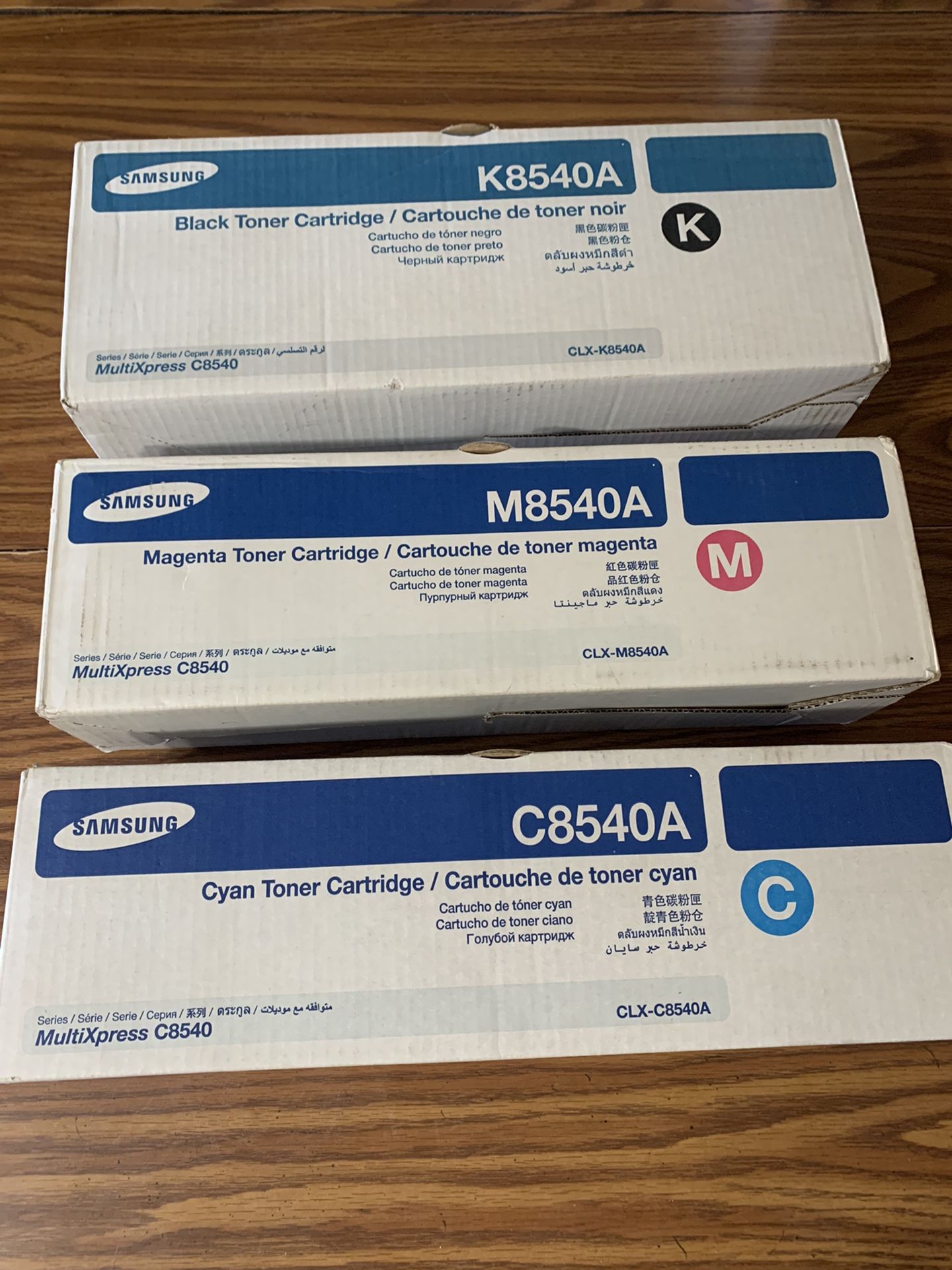 Samsung Toner Cartridges Black, Cyan or Magenta