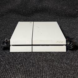Ps4 500GB White Console with Cables