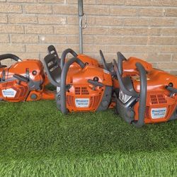 Husqvarna Chainsaws 455, 460, And 555