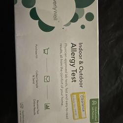EverlyWell Indoor & Outdoor Allergy Test 20$ Each