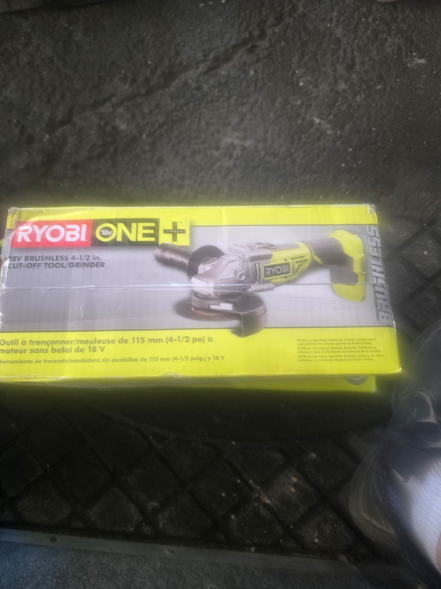 New ryobi cut off tool