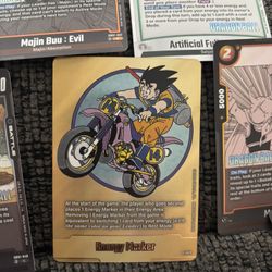 Dragon Ball Z  Rare Gold Card 
