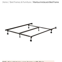 King/Queen Basic Metal Bed Frame