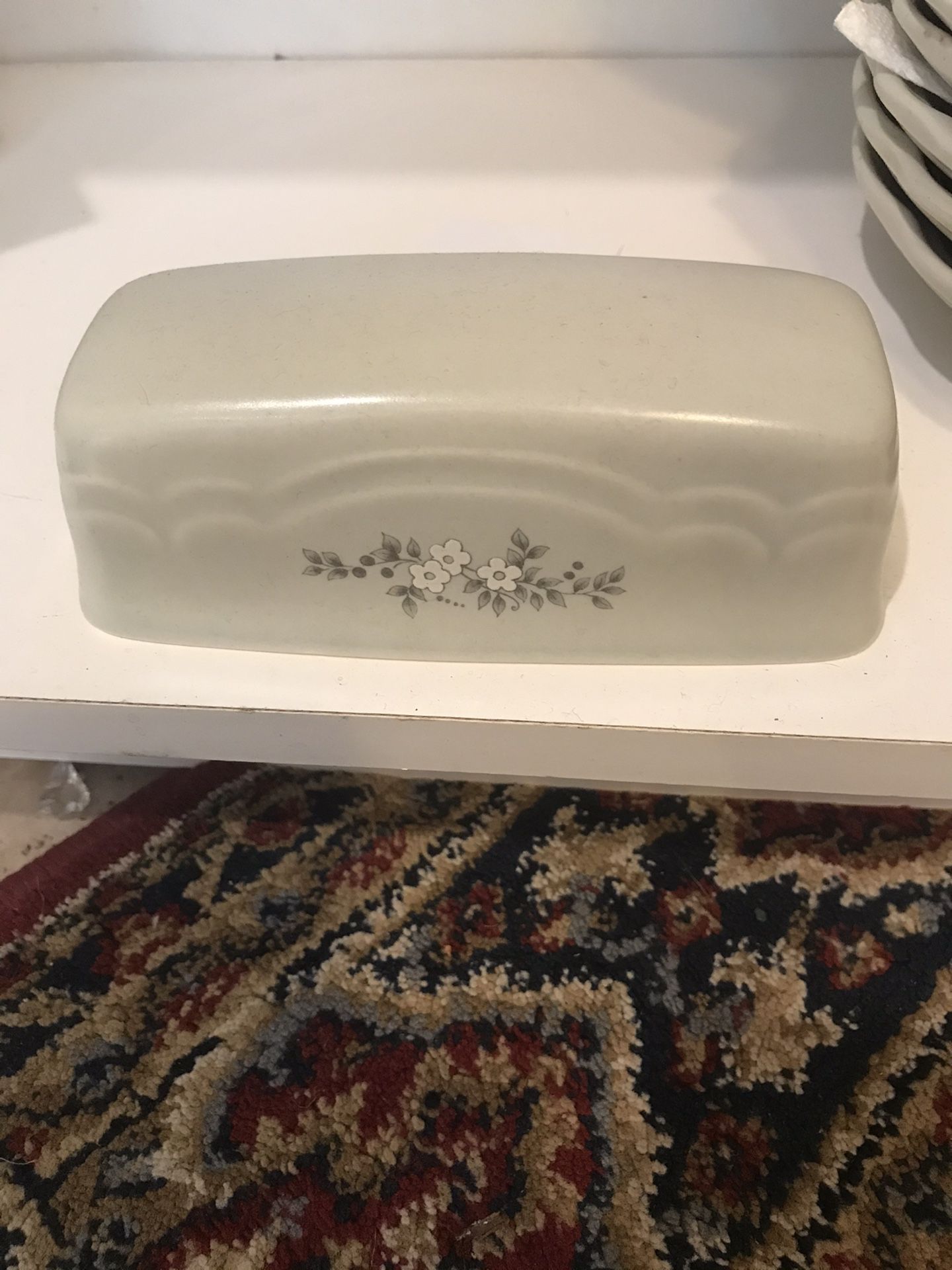 Pfaltgraff Heirloom pattern Cover only for the butter dish.