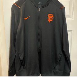 San Francisco Giants Nike Full Zip Jacket Size Large