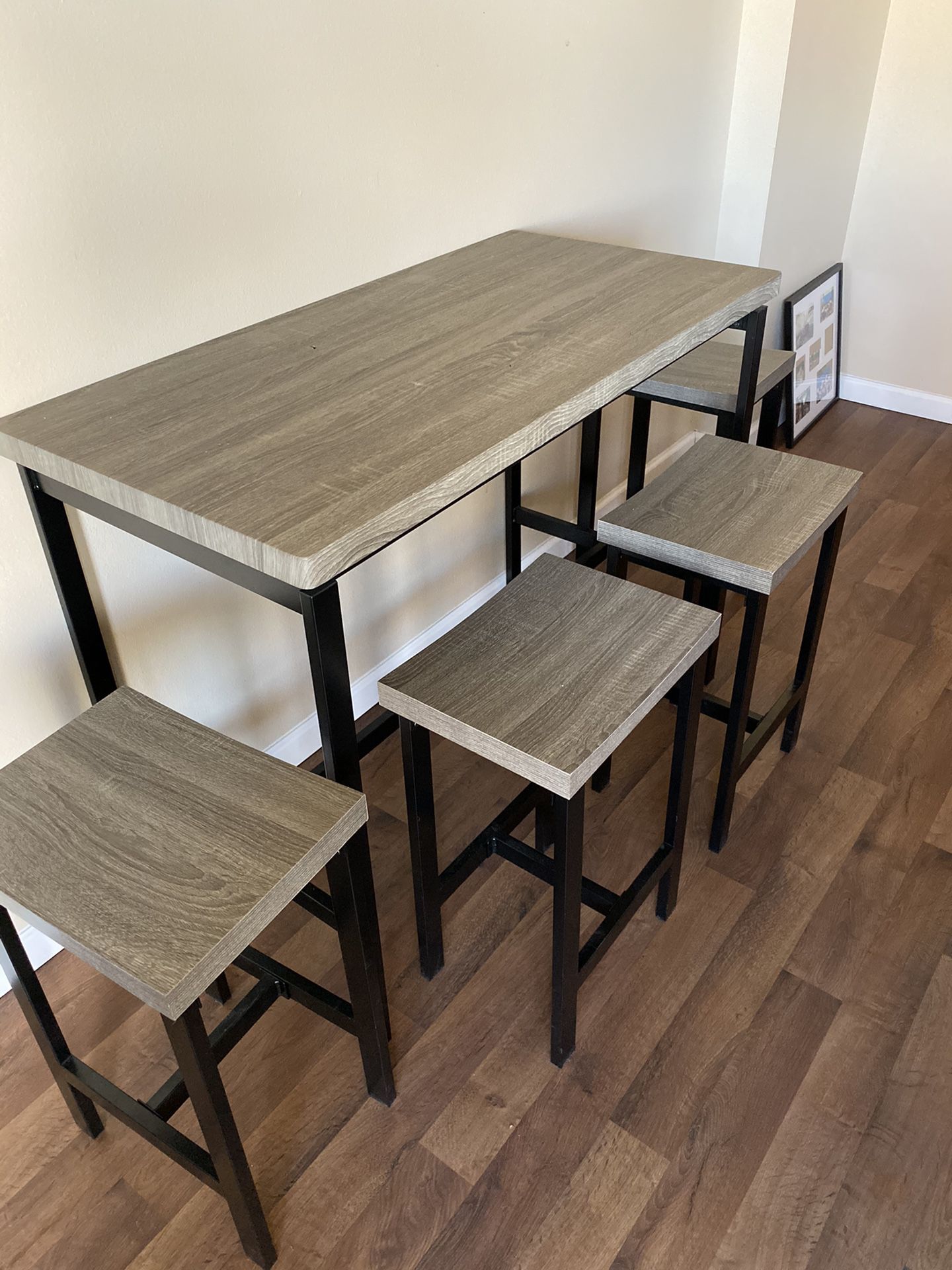 Kitchen table and stools