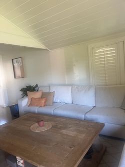 Living Spaces Corner Lounge