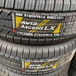 195/60R16 New Yokohama Tires Special!!!