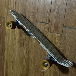 Penny Skateboard 22" Inch Chevron White w/ Orange Wheels CHEVRON 22" Style