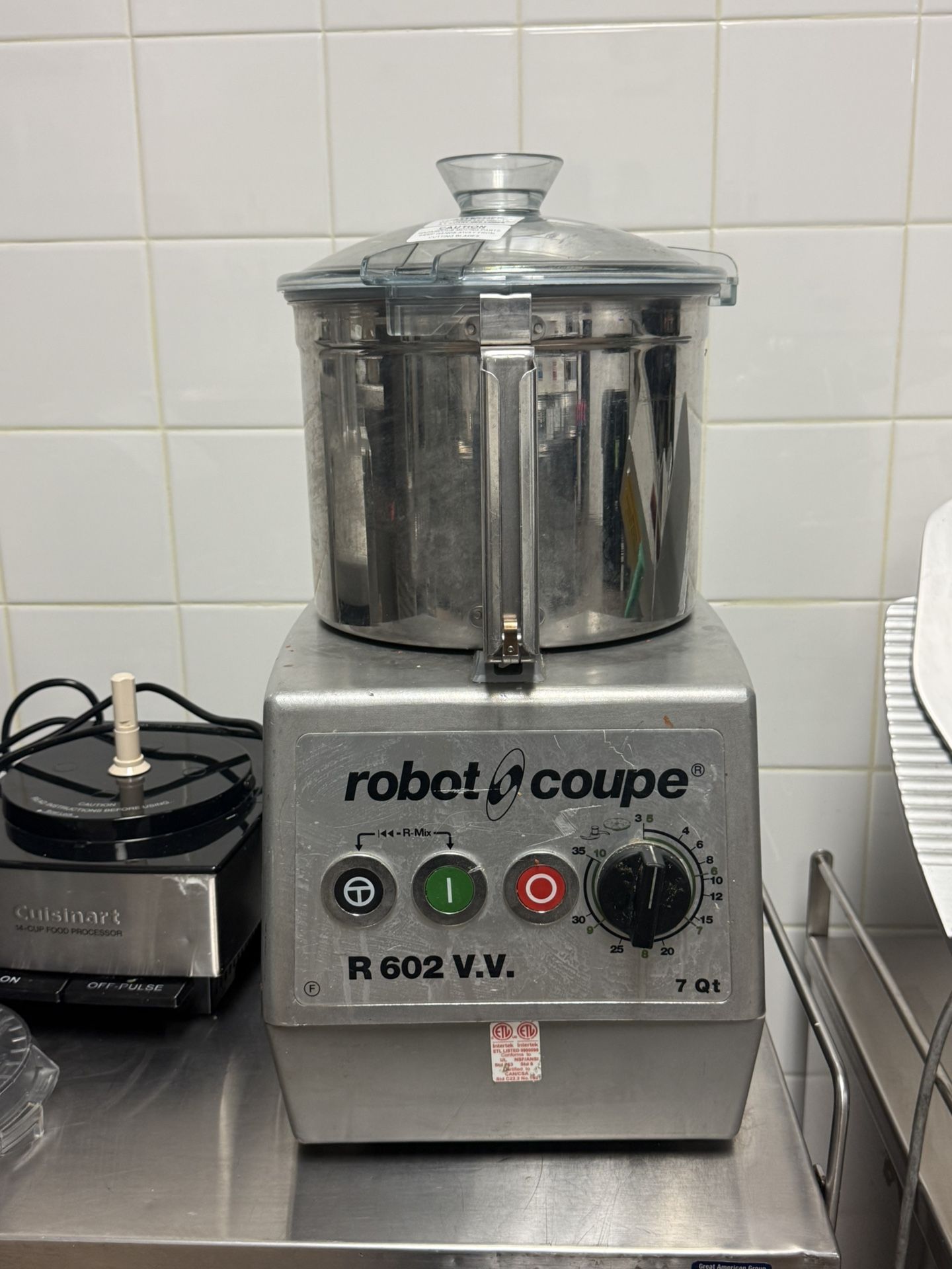 Robot Coupe R 602 V.V Commercial Door Processor ( Super Clean )