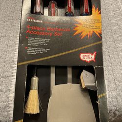 Vintage Craftsman BBQ Set