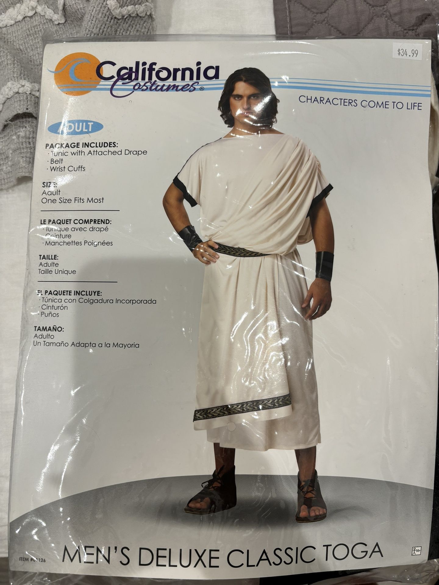 Men Goddess Costume