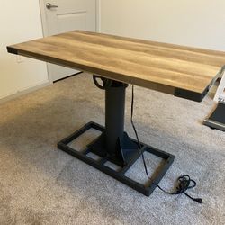 Wooden Standing / Sit Desk 