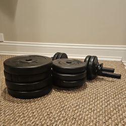 40 lbs Dumbbell Set