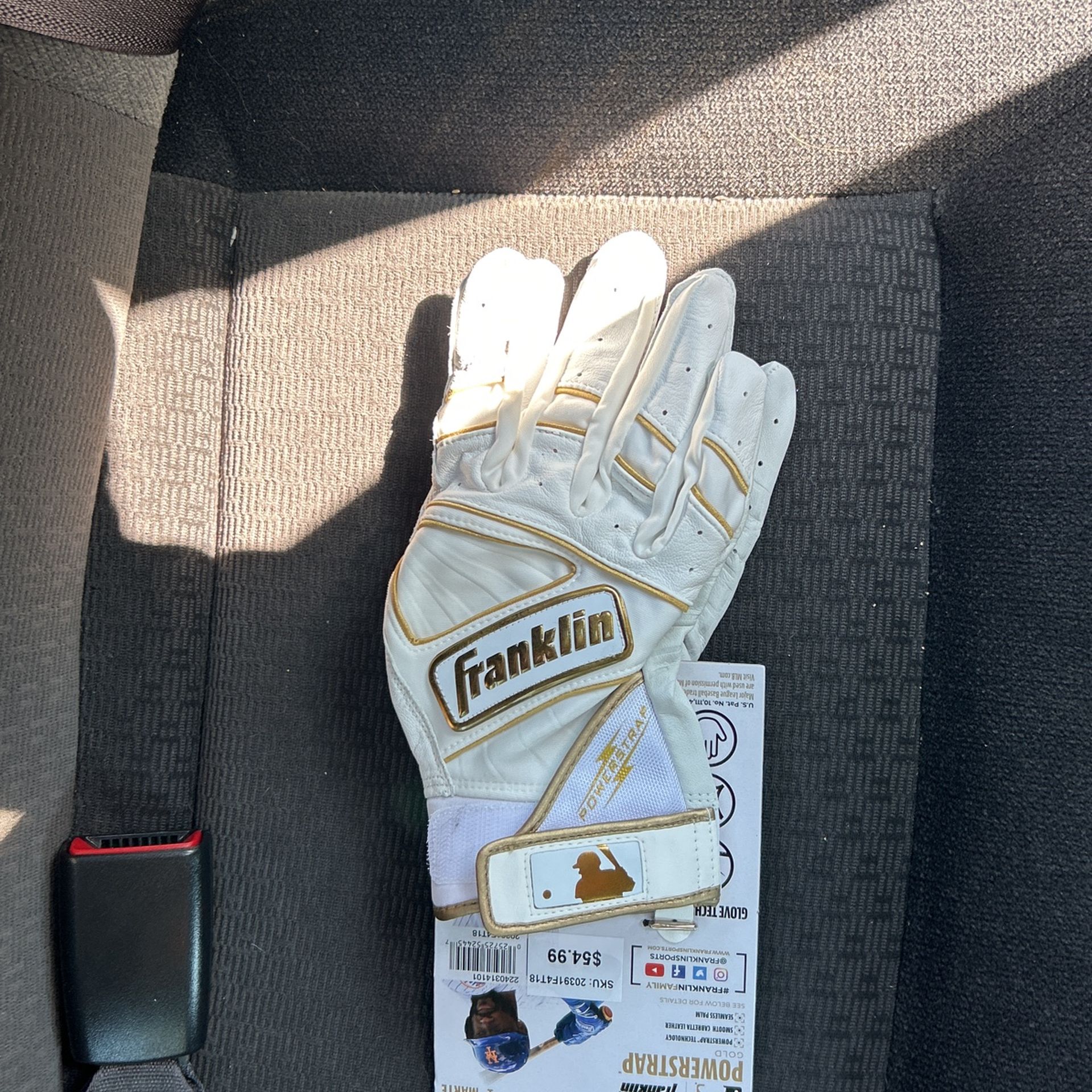 Franklin POWERSTRAP Batting Gloves Brand New!