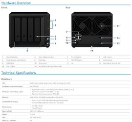 Synology DiskStation DS918+ (Eight 4tb Hard Drives Included)