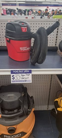 Hyper Tough 1.5 Gallon Wet/Dry Vacuum