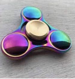 Neochrome fidget spinner