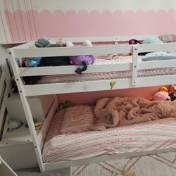 Twin Over Twin Bunk Bed  Free