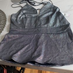 Beautiful Halter Blouse Size Small New