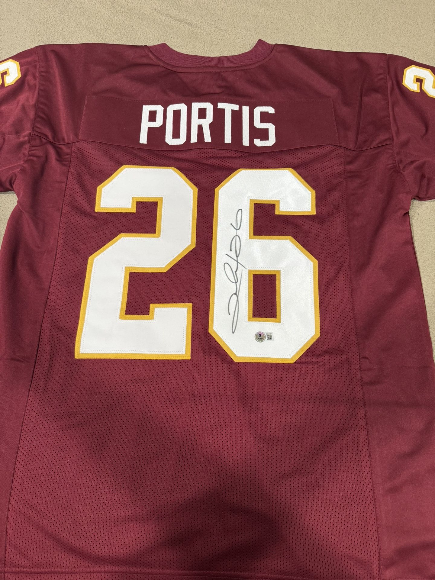 Clinton Portis Signed Jersey (Washington Redskins)