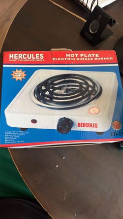 Hercules electric single burner
