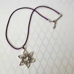 Sunflower Pendant Necklace 