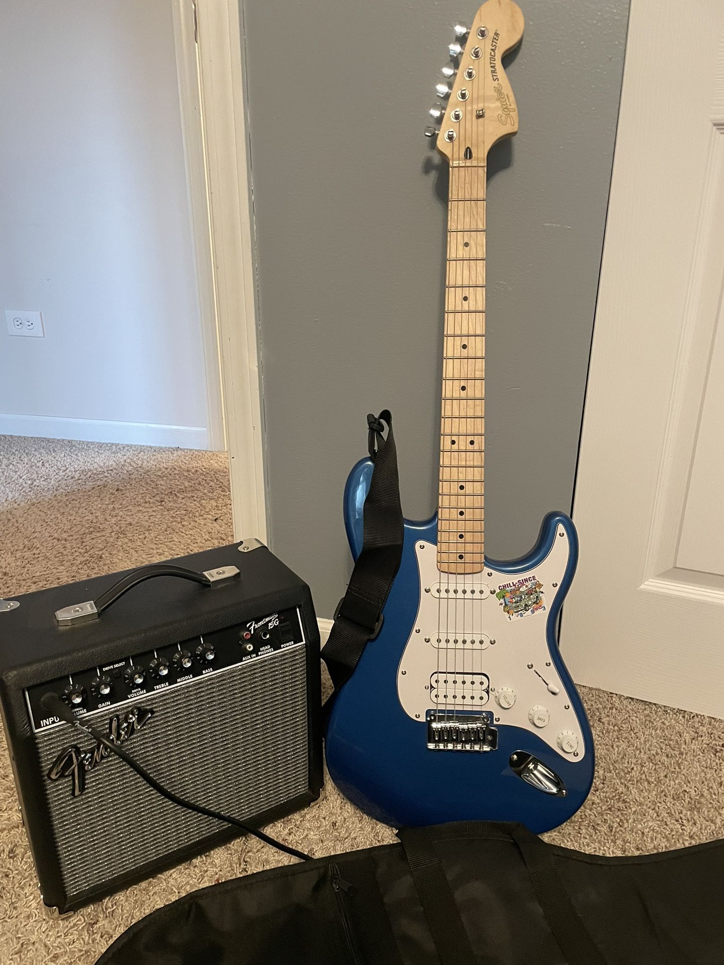Fender Guitar With Amp
