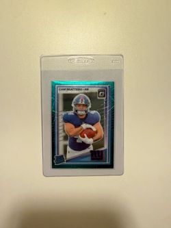 Cam Skattebo Teal Velocity - Giants & ASU Sun Devils