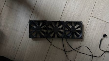 NZXT PC fan and liquid cooler