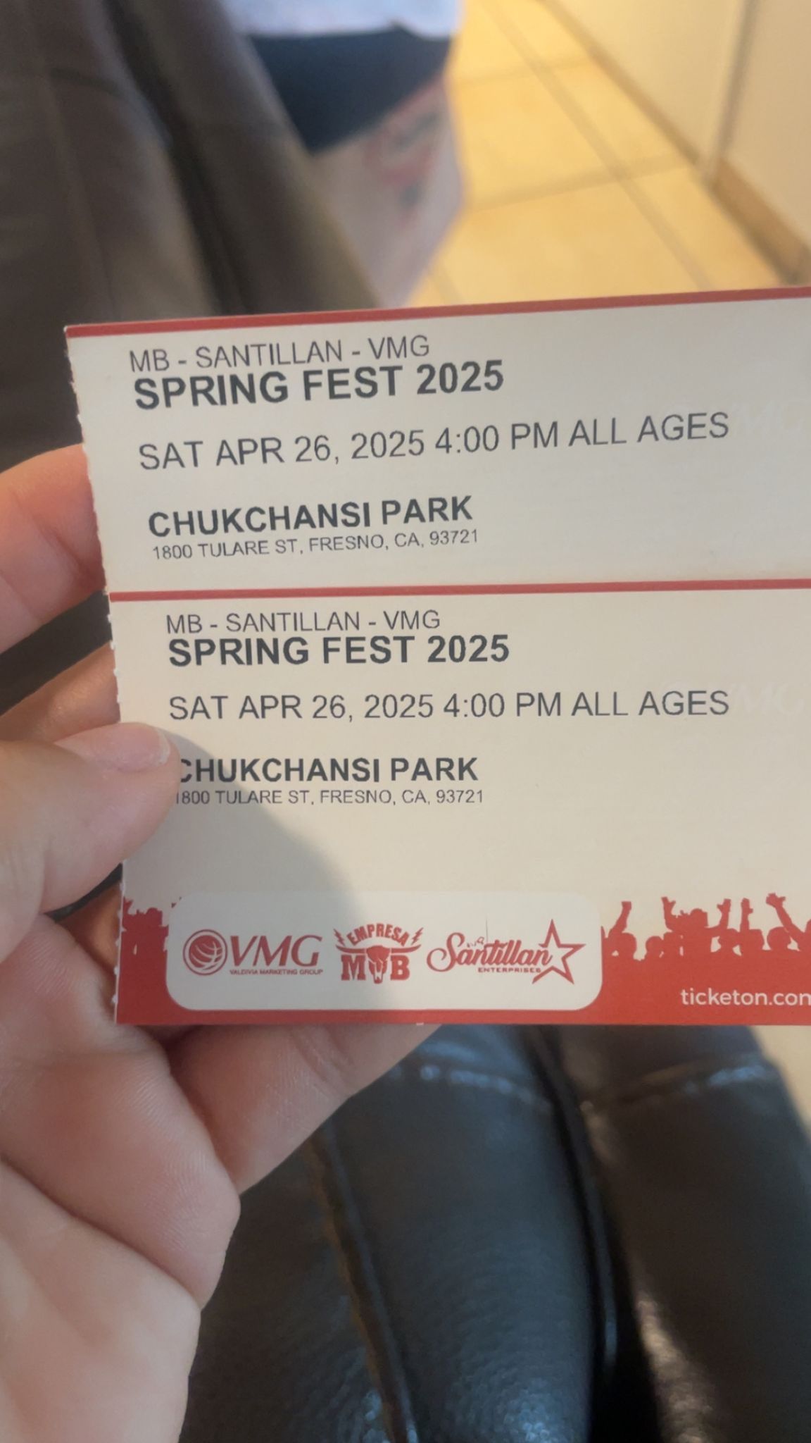 CHUKCHANSI TICKETS