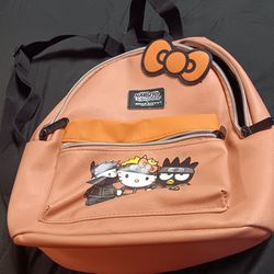 Naruto Hello Kitty Small Back Pack
