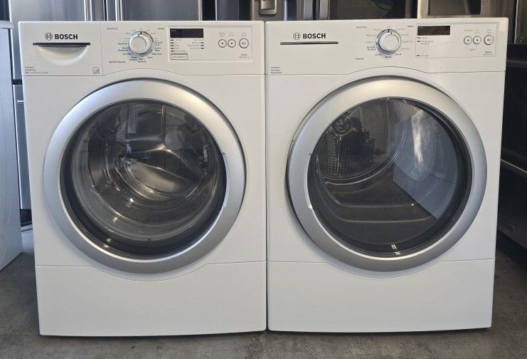 Washer and Dryer Set- White 