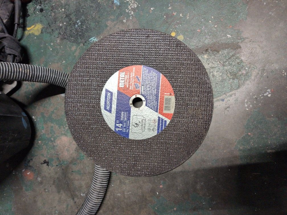 14 In Cut Off Wheel Blades