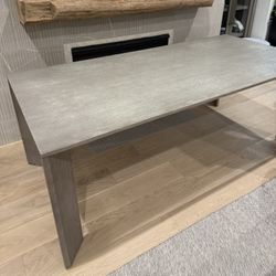 Restoration Hardware Grey Oak Table