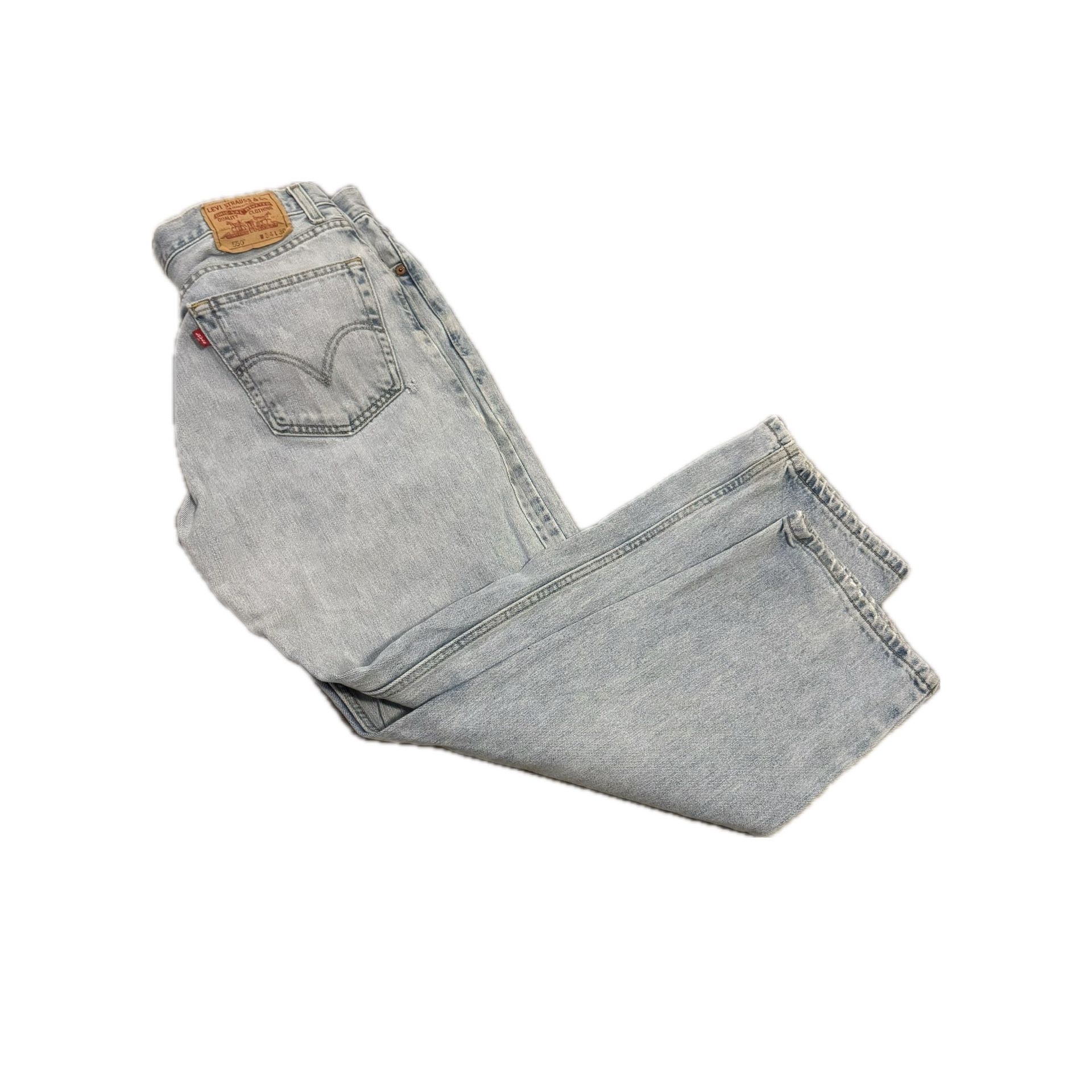 Levi's 550 Men's Relaxed Fit Jeans Blue, Vintage, Made in 2004 34x30