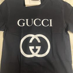 Br New Gucci Logo TShirt Men M, NWT 