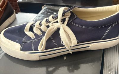 Blue shoes