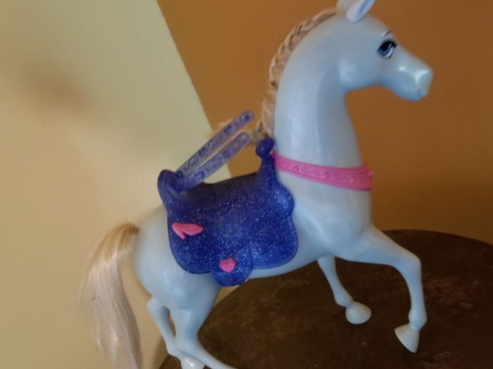 Disney Princess Cinderella Blue Horse