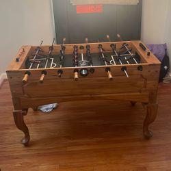 Oak Foosball Table