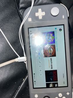 Gray Nintendo Switch Lite