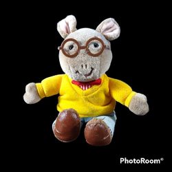 Arthur Aardvark Plush Stuffed Animal Eden Toys Vintage Marc Brown Character 14 Inch