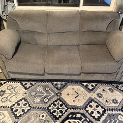 Gray sofa set
