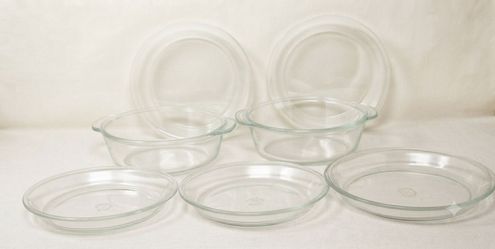 Fire king Clear Glass Bakeware Set – 7 Pieces