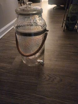 Glass Water Bottle 