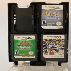Nintendo DS Games Lot - Pokemon Mario Sims