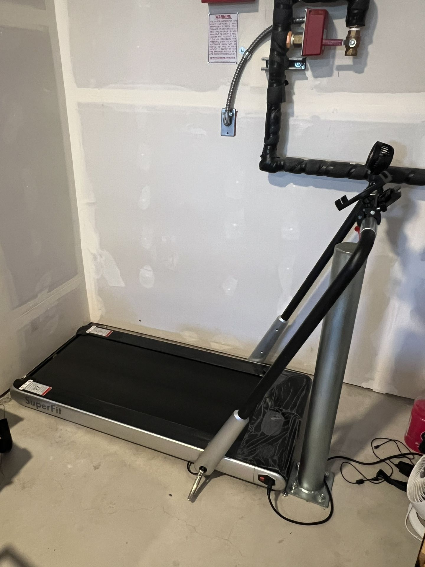 2 In 1 Folding Treadmill