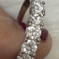 Moissanite Ring