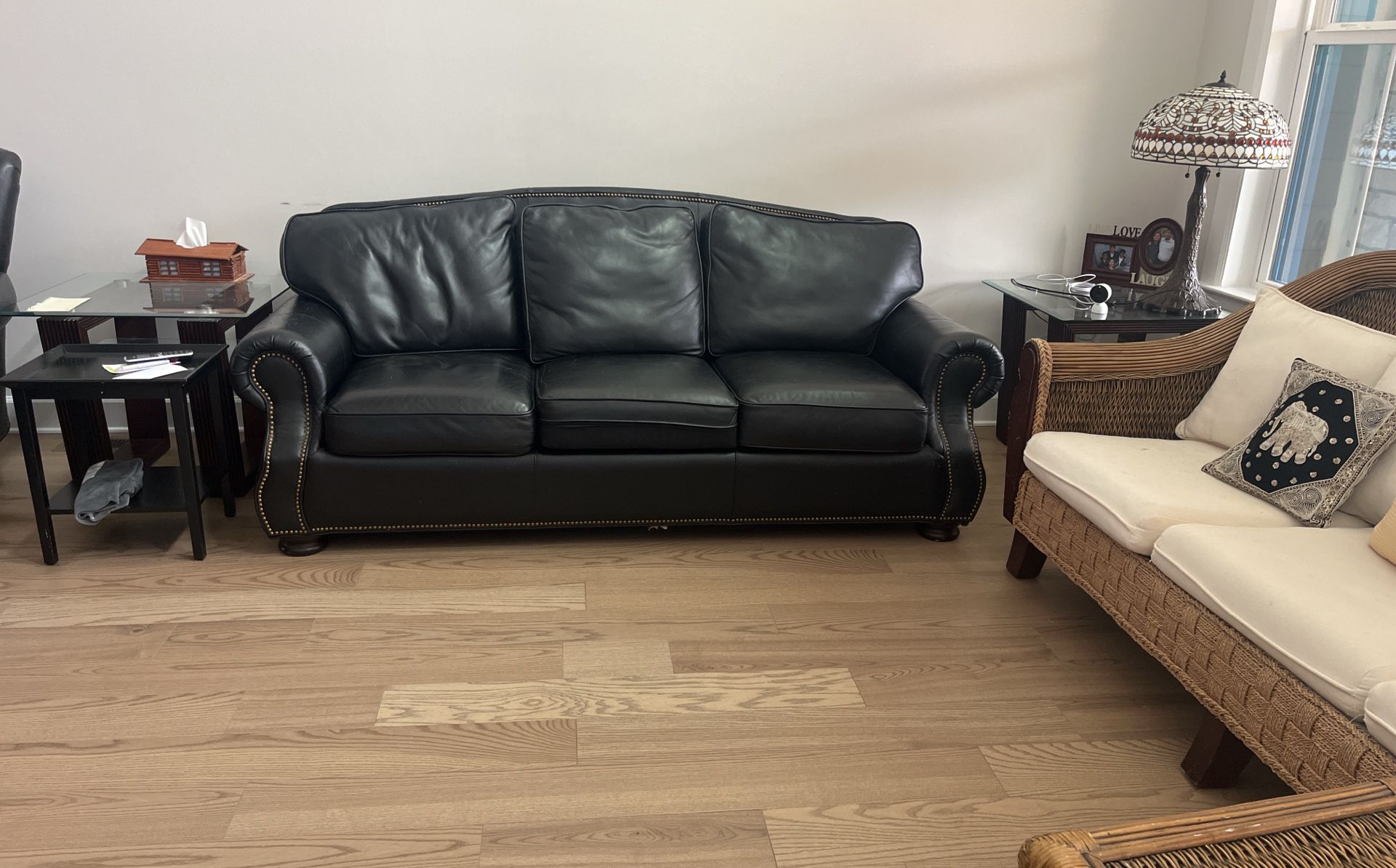 Leather Sofa sleeper