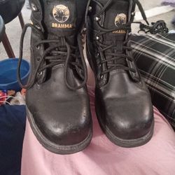 Men's Size 11w Steel Toe Work Boots